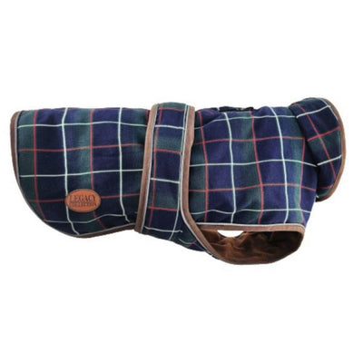 HugglePets Legacy Waterproof Tartan Dog Coat